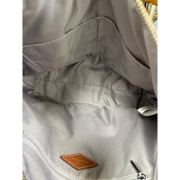 fossil womns teel Blue Studded Faux Leather Crossbody handbag SKU 8885 - Picture 10 of 15